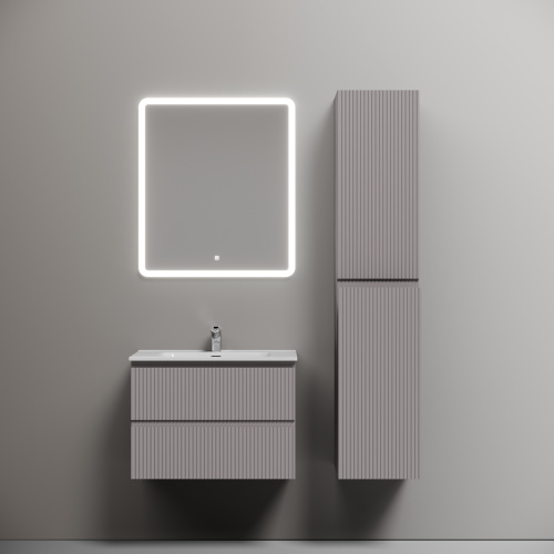 Тумба под раковину Sancos SNOB R SNR70SM 69х45х50 подвесная цвет бежевый - фото 2